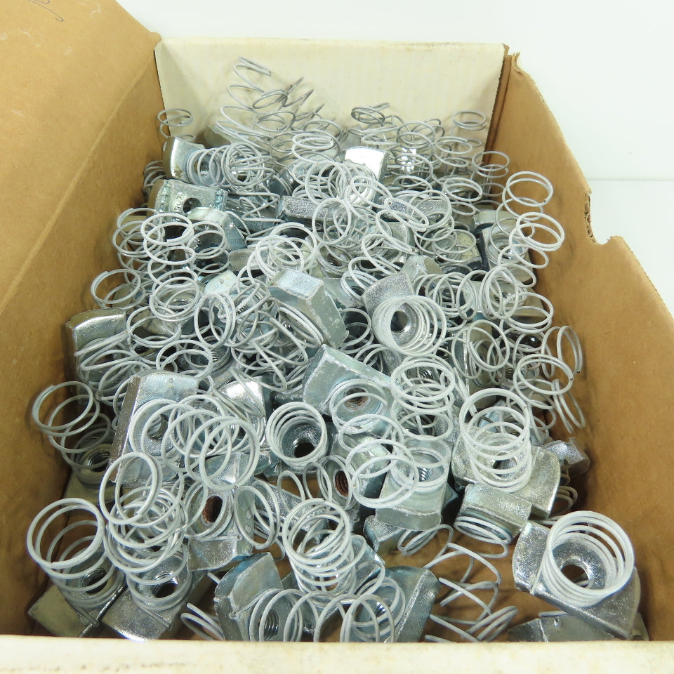 B-line N228 3/8" Zinc Plated Channel Lock Nut Lot Of 100