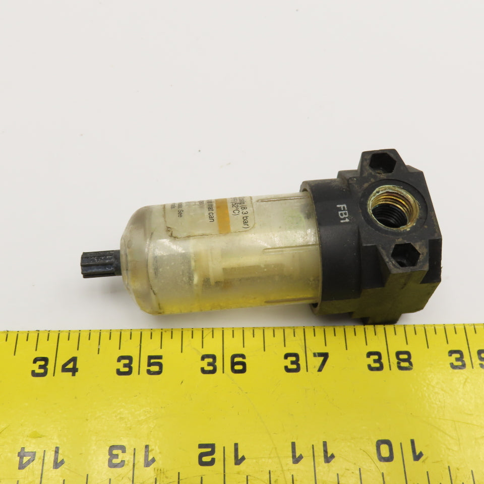 Schrader Bellows 7AF11BA 1/4" NPT Compressed Air Mist Filter Assembly