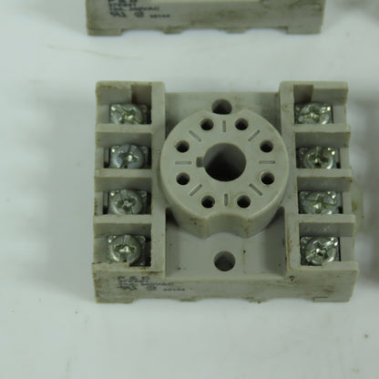 Potter & Brumfield 27E891 8-Pin Relay Bases 300VAC 10A Lot Of 10
