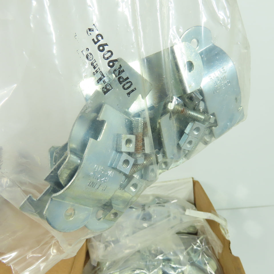 B-Line B20113 1-1/4" Rigid Conduit Pipe Clamp 1.66 OD PLTD Lot Of 50