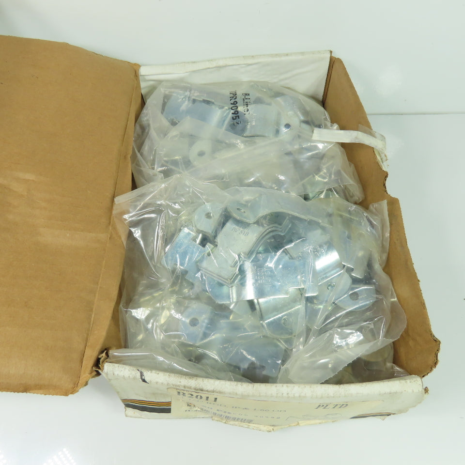 B-Line B20113 1-1/4" Rigid Conduit Pipe Clamp 1.66 OD PLTD Lot Of 50