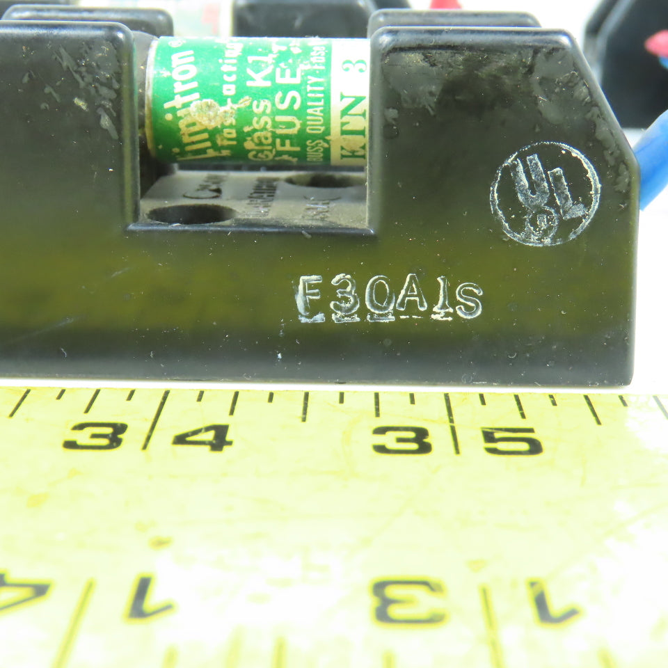 Marathon F30A1S 30A Single Pole Fuse Holders Block 250VAC Lot Of 13