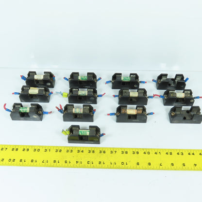 Marathon F30A1S 30A Single Pole Fuse Holders Block 250VAC Lot Of 13