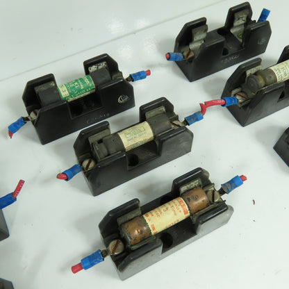 Marathon F30A1S 30A Single Pole Fuse Holders Block 250VAC Lot Of 13