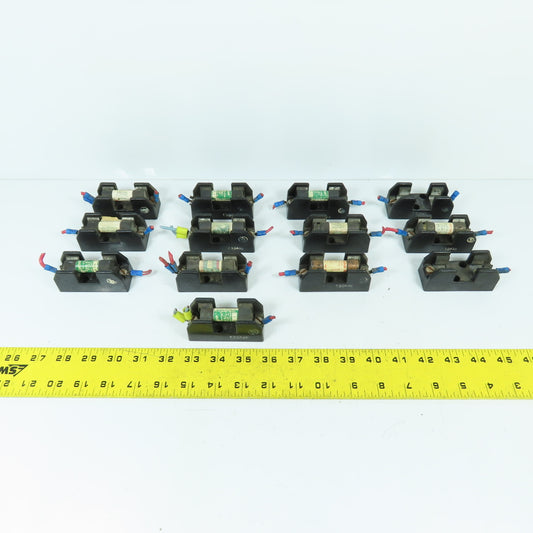 Marathon F30A1S 30A Single Pole Fuse Holders Block 250VAC Lot Of 13