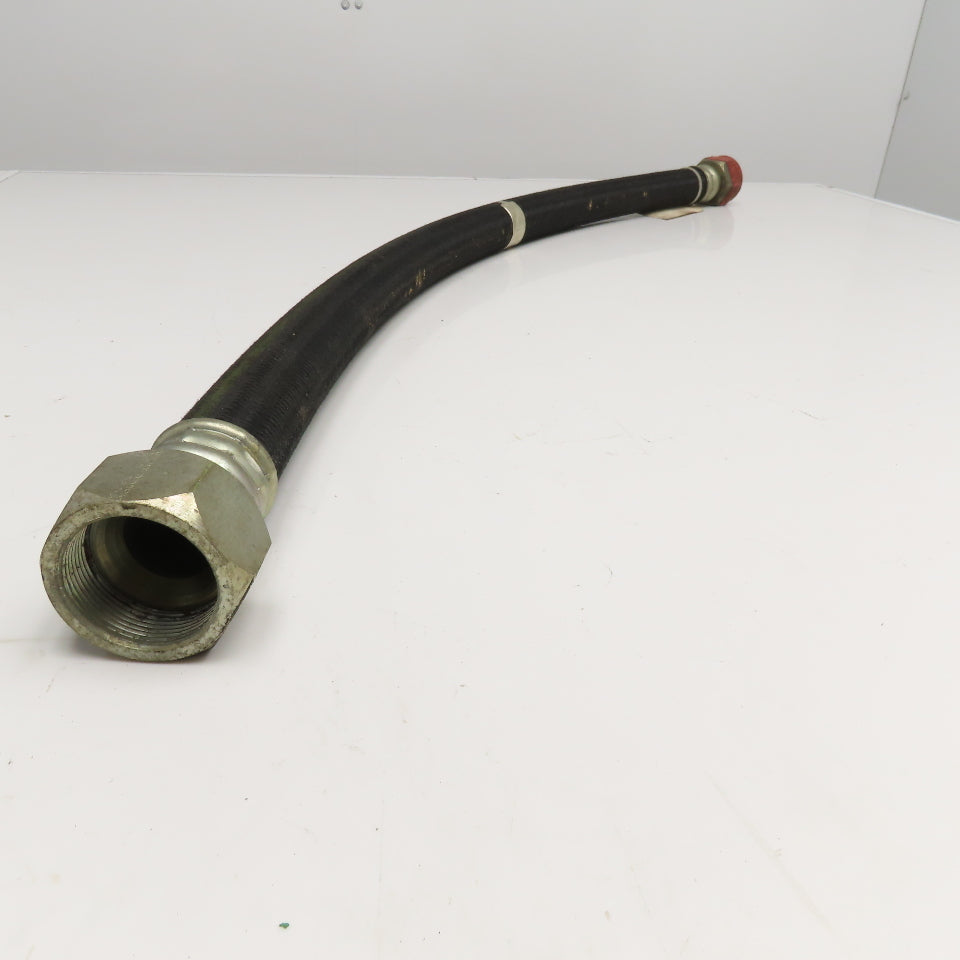 39575441 Air Compressor Hydraulic Hose 1.5" JIC Female Swivel 45"
