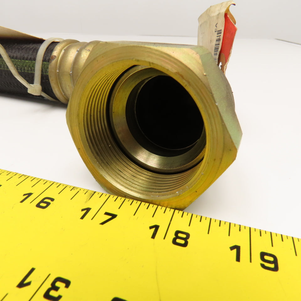 Ingersoll Rand 22172373 Air Compressor Hydraulic Hose 1.5" JIC Swivel Elbow 29"