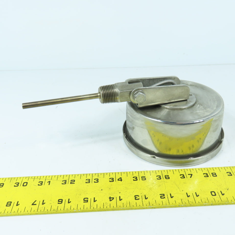 TPF 4-1/4" Stainless Steel Temperature Gauge 0-300°C Celsius Nitrogen Filled