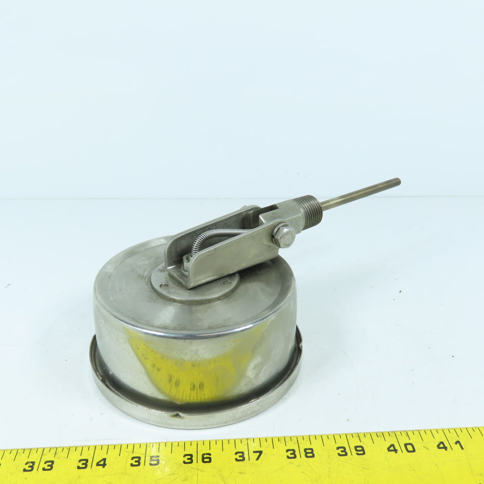 TPF 4-1/4" Stainless Steel Temperature Gauge 0-300°C Celsius Nitrogen Filled