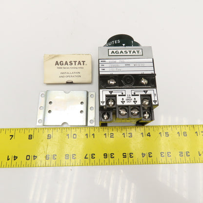 Agastat 7022VF 1-10 Min Time Delay Relay 170V 60Hz