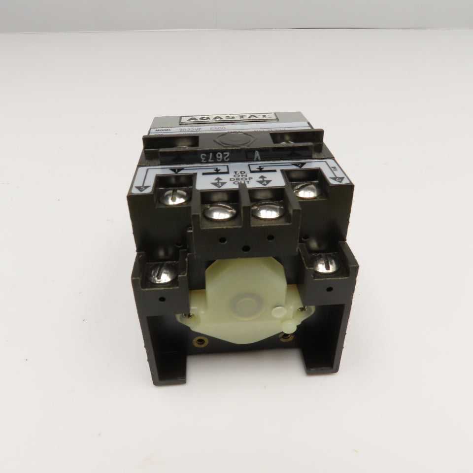 Agastat 7022VF 1-10 Min Time Delay Relay 170V 60Hz