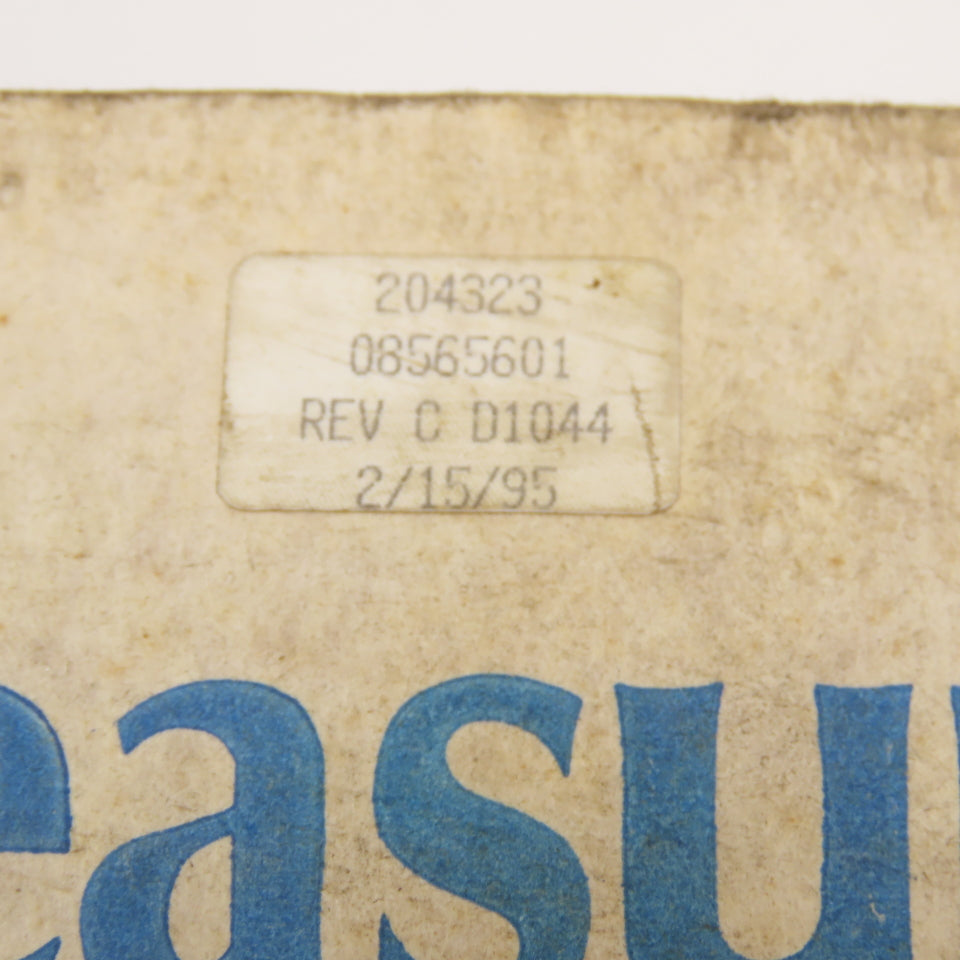 Meaurex Corp. 204323 08565601 Lower Arm Assy Soft Bellow