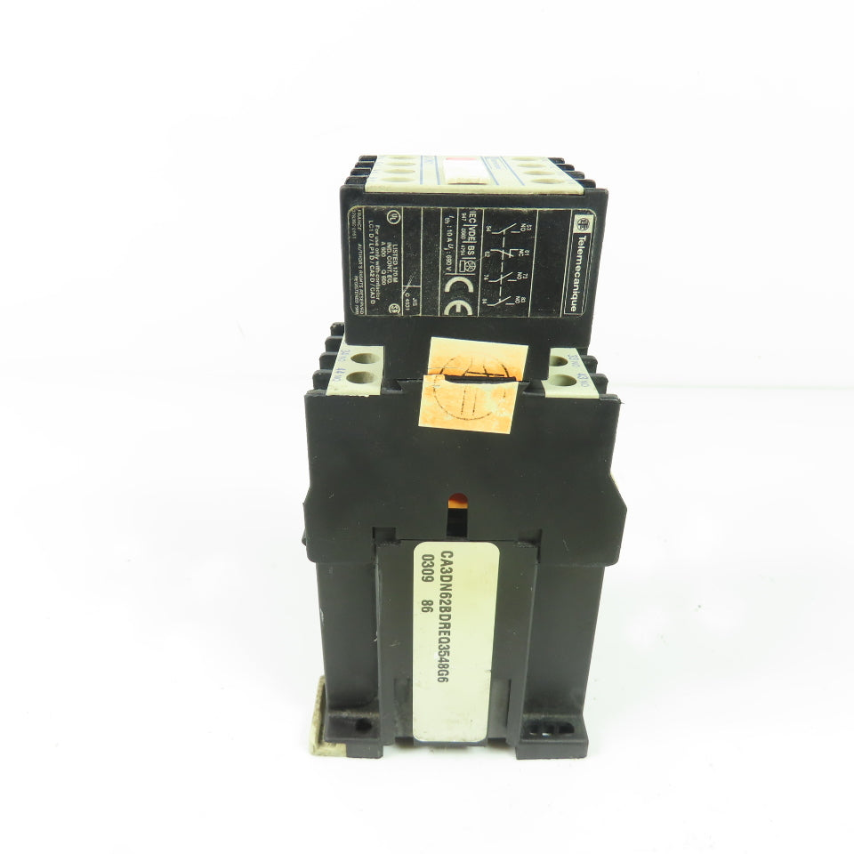 Telemecanique CA3DN62BDREQ3548G6 Contactor Relay 600V 24VDC Coil