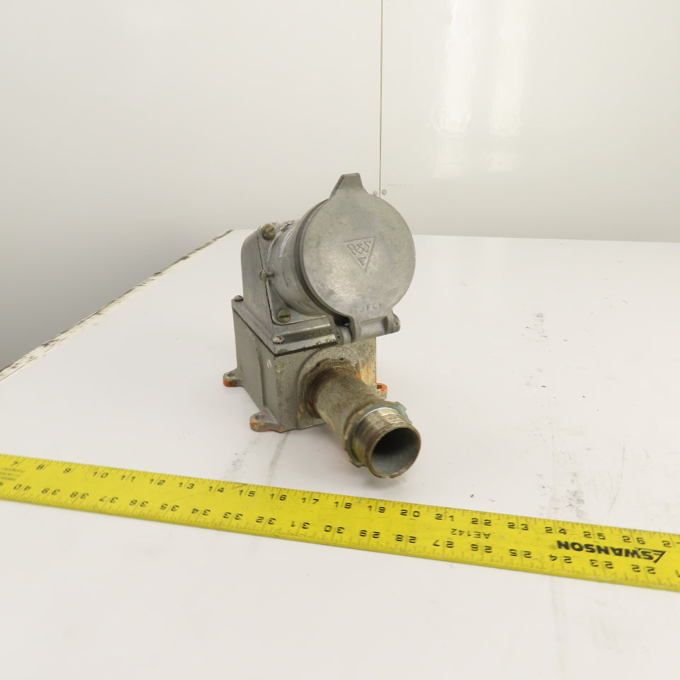Russell & Stoll LRFA623 60A 600VAC Aluminum Receptacle Housing