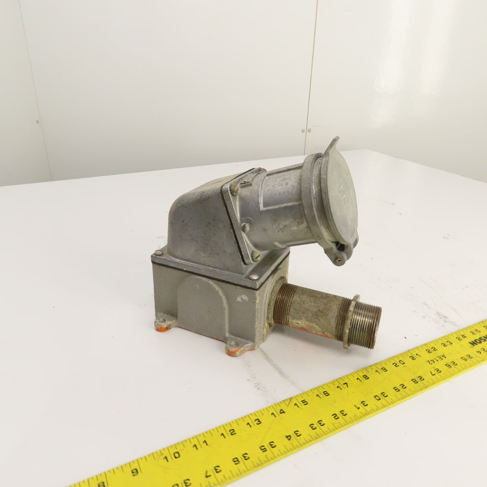 Russell & Stoll LRFA623 60A 600VAC Aluminum Receptacle Housing