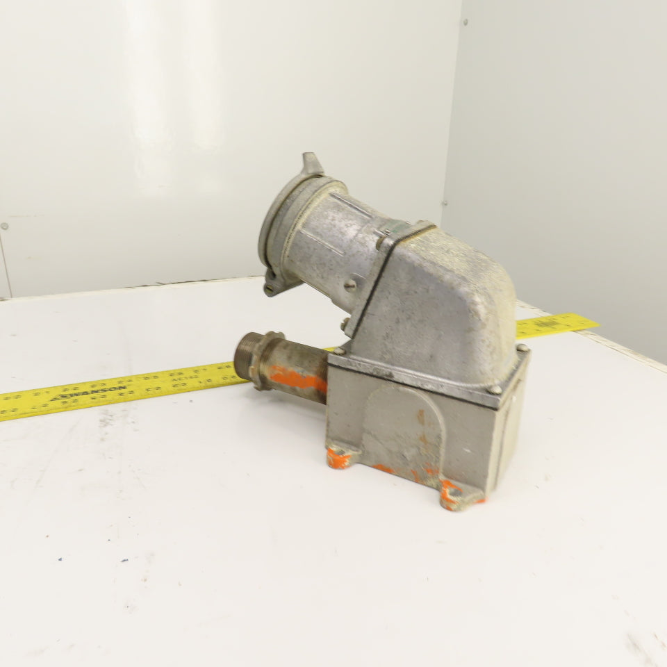 Russell & Stoll LRFA623 60A 600VAC Aluminum Receptacle Housing