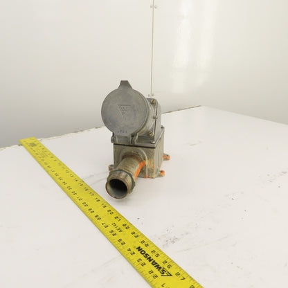 Russell & Stoll LRFA623 60A 600VAC Aluminum Receptacle Housing