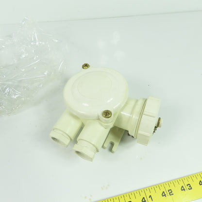 Gluck 2 Gland Receptacle IP56 250V 10-16A NEW