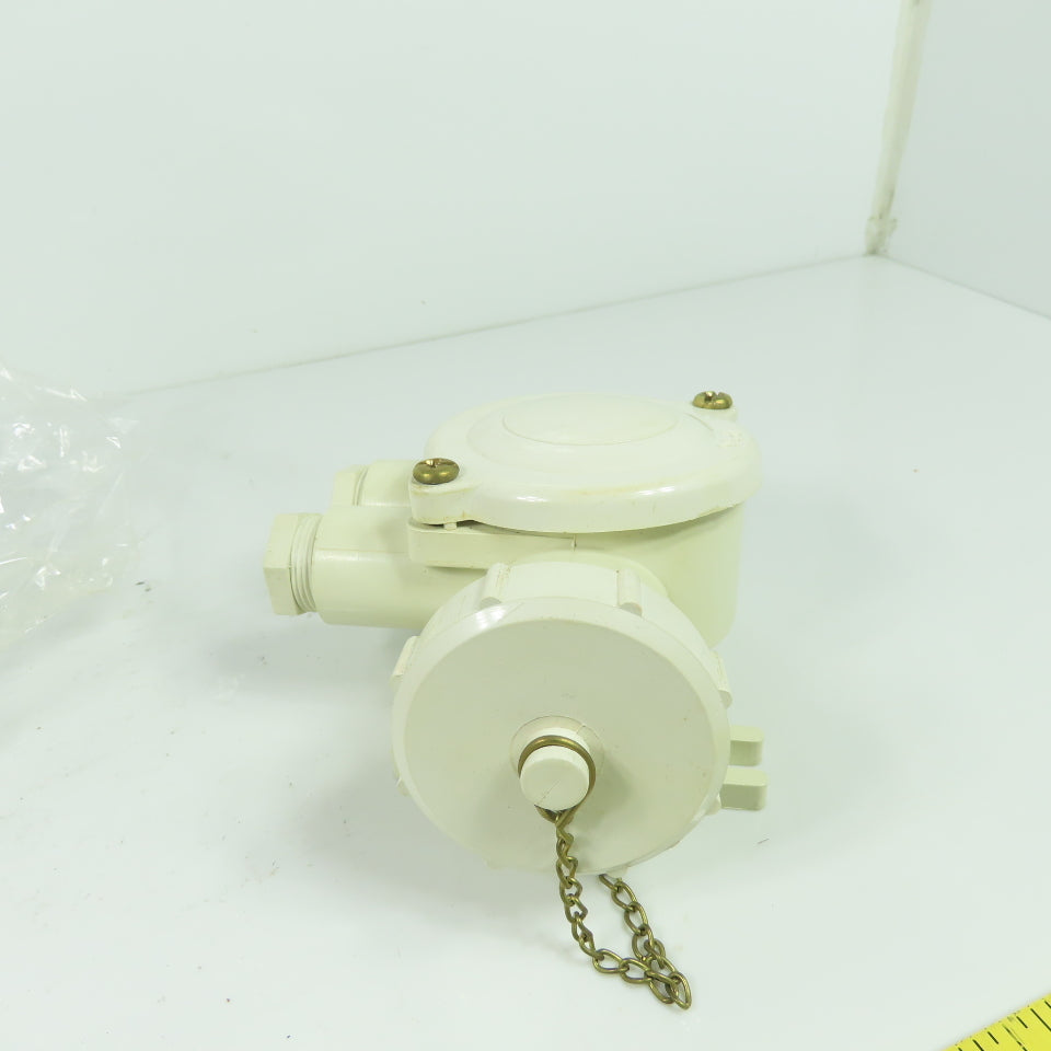 Gluck 2 Gland Receptacle IP56 250V 10-16A NEW