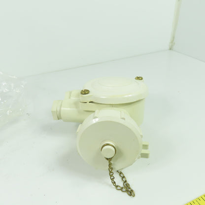 Gluck 2 Gland Receptacle IP56 250V 10-16A NEW