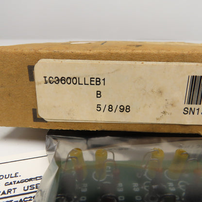 General Electric IC3600LLEB1B Circuit Board