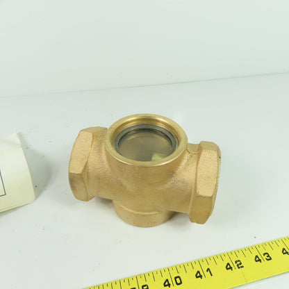 Kaydon 55B Double window Flow Sight Indicators 1-1/2" NPT NEW