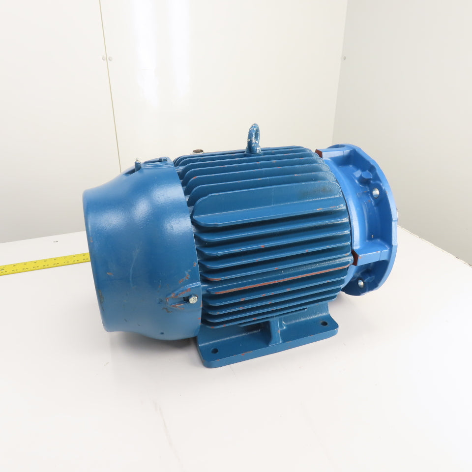 WEG 01818ET3Y180M-W22 25HP 18.5kW AC Electric Motor 460V 3PH 1777RPM 180M Frame