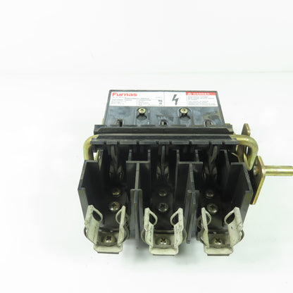 Furnas D46120-001 Series A Disconnect Switch 3-Pole Fusible