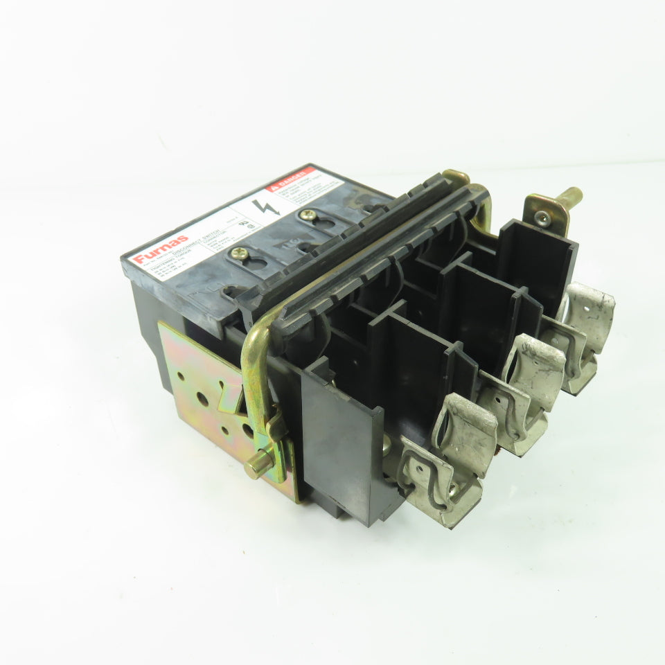 Furnas D46120-001 Series A Disconnect Switch 3-Pole Fusible