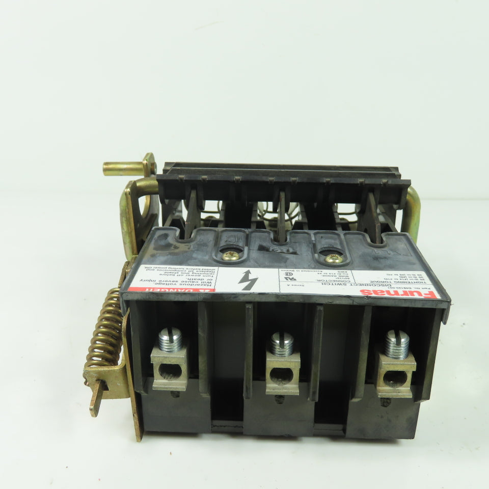 Furnas D46120-001 Series A Disconnect Switch 3-Pole Fusible