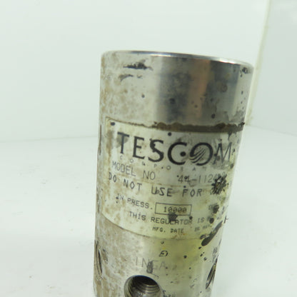 Tescom 44-1124-24-180A Pressure Reducing Regulator 10000PSI In 2500PSI Out 1/4"