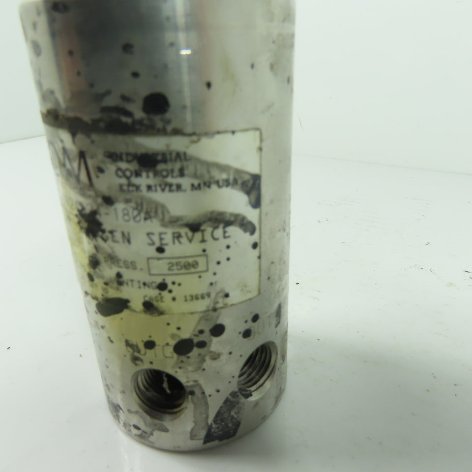 Tescom 44-1124-24-180A Pressure Reducing Regulator 10000PSI In 2500PSI Out 1/4"