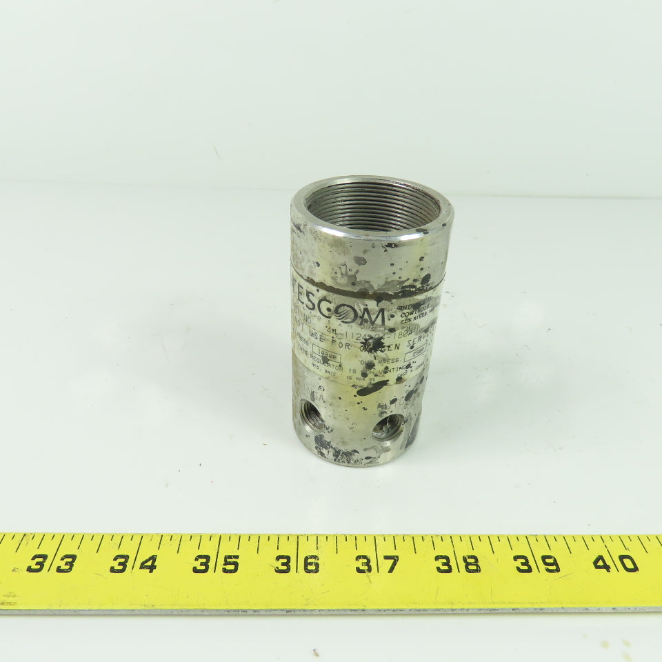 Tescom 44-1124-24-180A Pressure Reducing Regulator 10000PSI In 2500PSI Out 1/4"