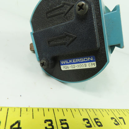 Wilkerson M26-02-X00B Pneumatic Coalescing Filter 1/4" NPT