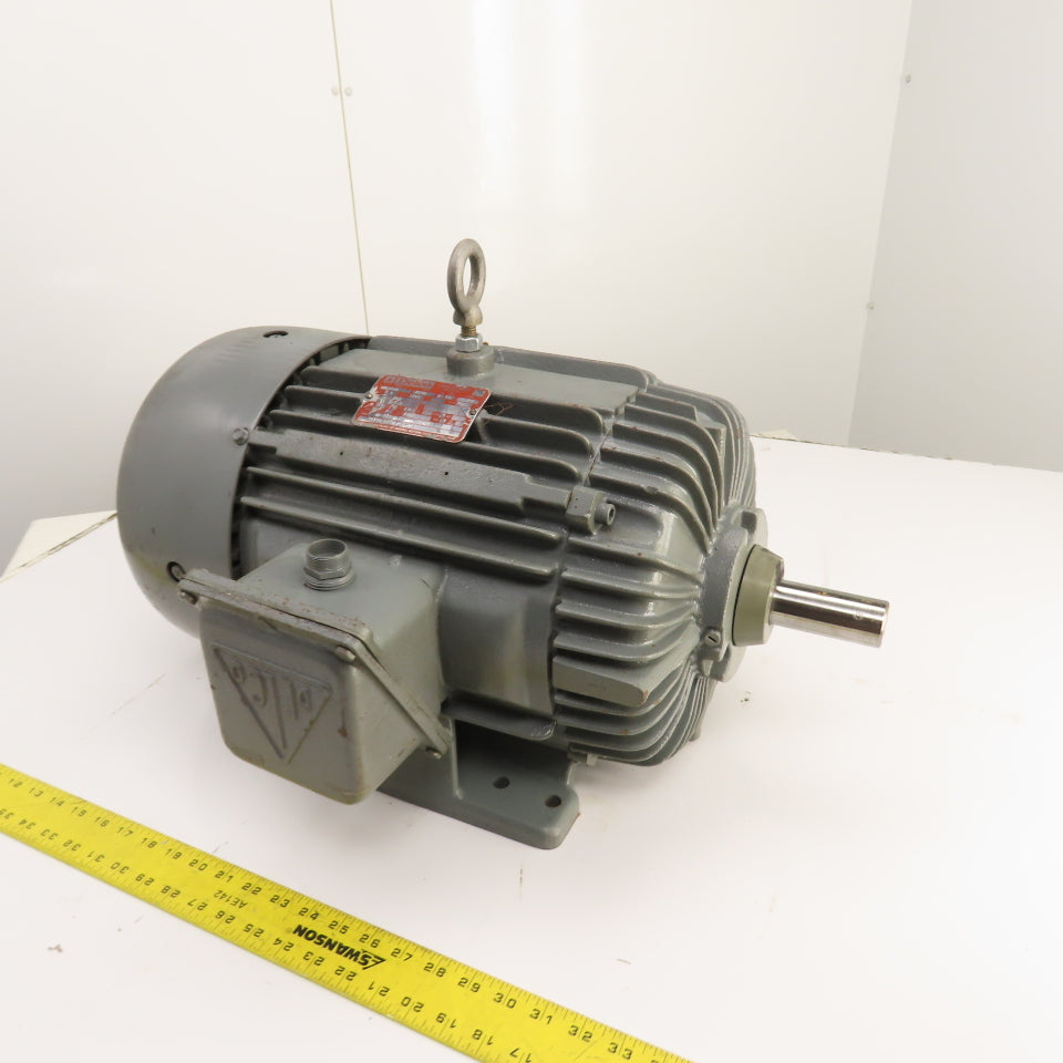 Delco 4G3104 7.5HP AC Electric Motor 460V 3PH 1765RPM 9.8A 254U Frame Tested