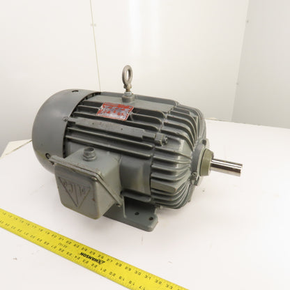 Delco 4G3104 7.5HP AC Electric Motor 460V 3PH 1765RPM 9.8A 254U Frame Tested
