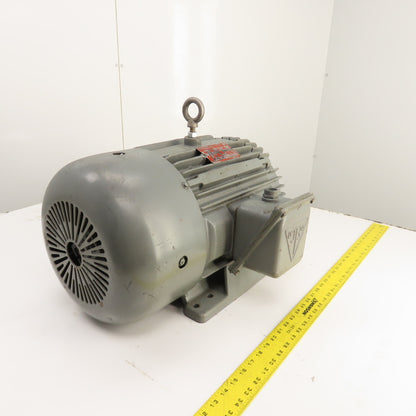 Delco 4G3104 7.5HP AC Electric Motor 460V 3PH 1765RPM 9.8A 254U Frame Tested