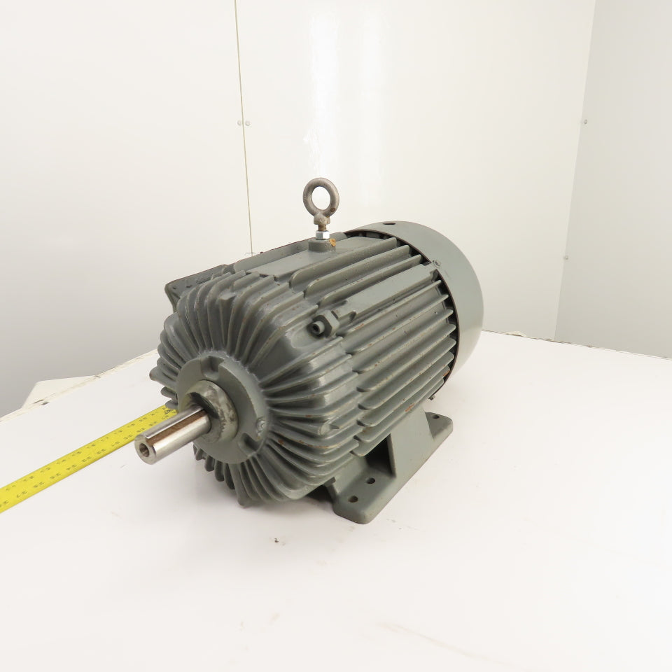 Delco 4G3104 7.5HP AC Electric Motor 460V 3PH 1765RPM 9.8A 254U Frame Tested
