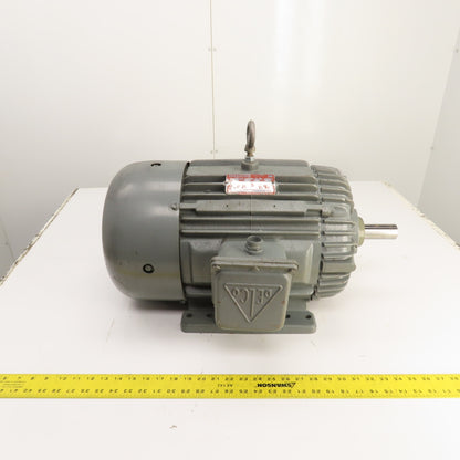 Delco 4G3104 7.5HP AC Electric Motor 460V 3PH 1765RPM 9.8A 254U Frame Tested