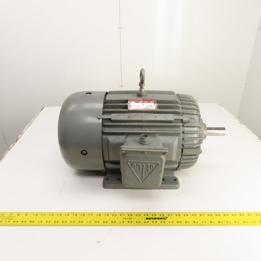 Delco 4G3104 7.5HP AC Electric Motor 460V 3PH 1765RPM 9.8A 254U Frame Tested