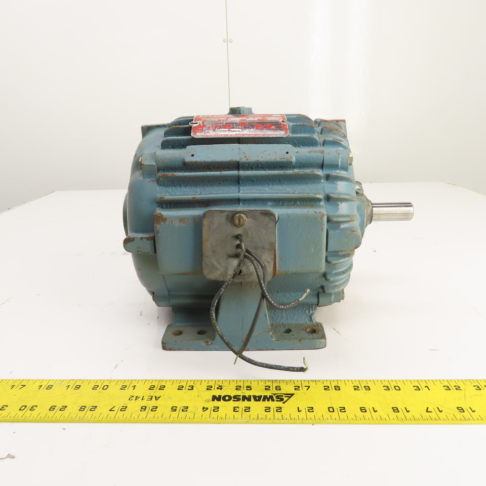 Delco 1G1454 1HP AC Electric Motor 460V 3PH 1155RPM 1.8A 184 Frame Tested