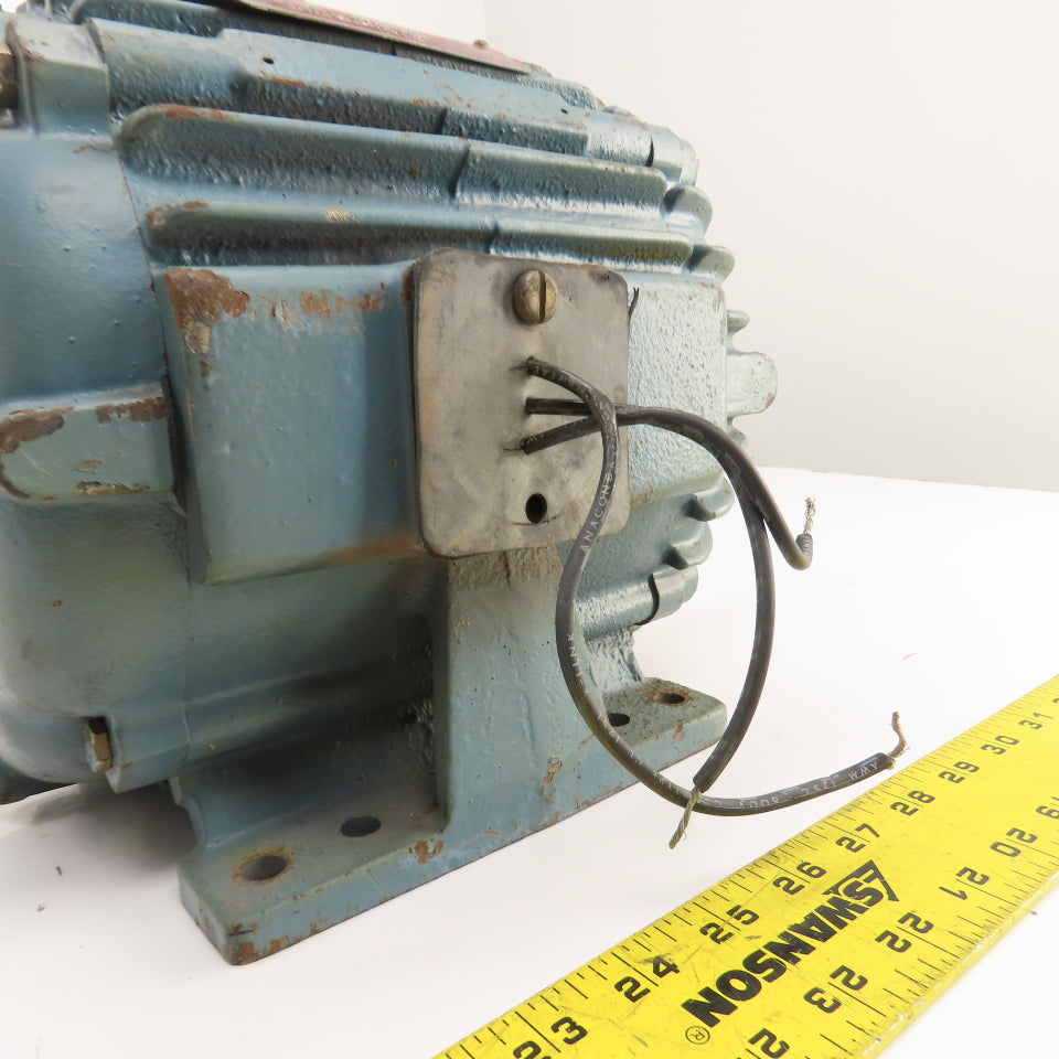 Delco 1G1454 1HP AC Electric Motor 460V 3PH 1155RPM 1.8A 184 Frame Tested