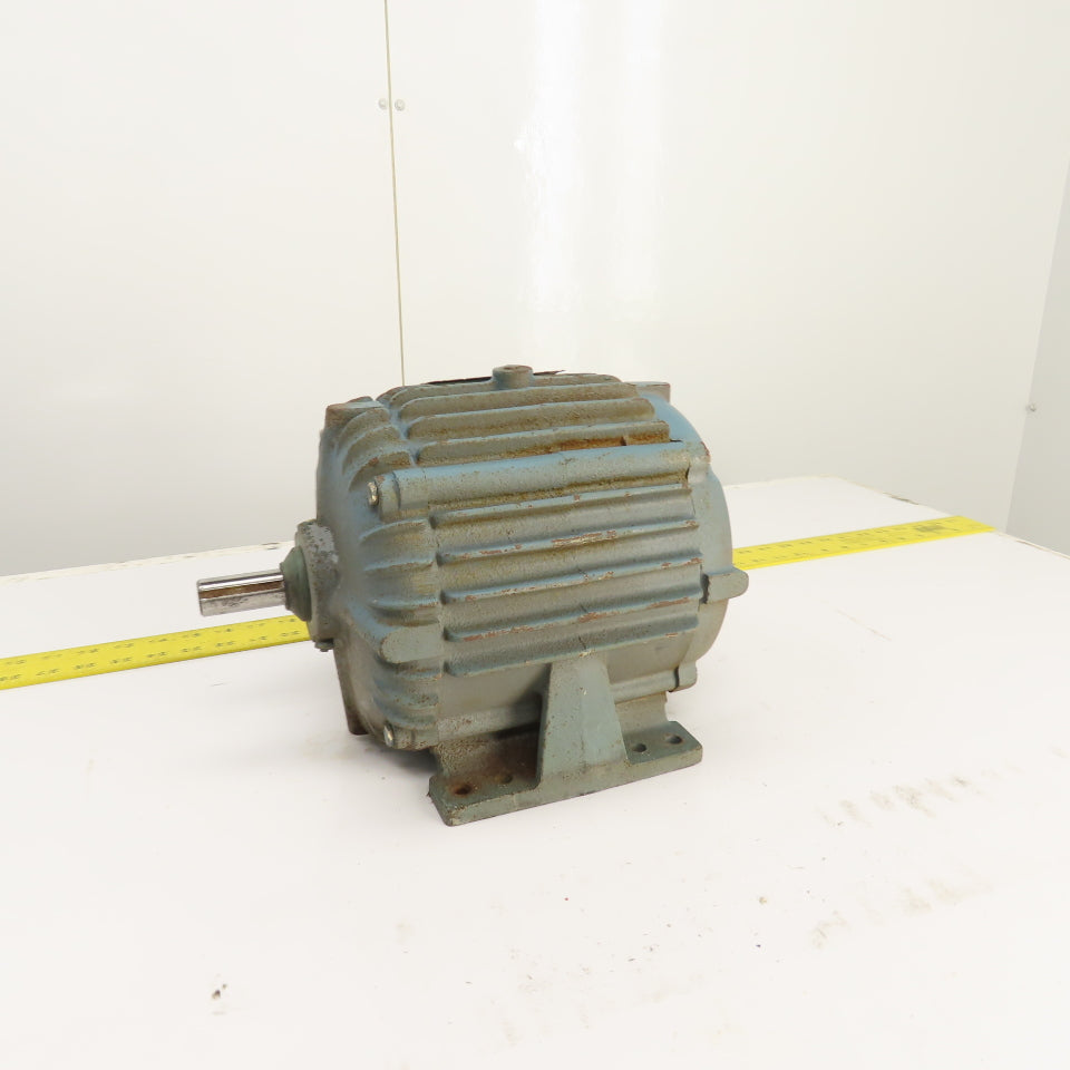 Delco 1G1454 1HP AC Electric Motor 460V 3PH 1155RPM 1.8A 184 Frame Tested