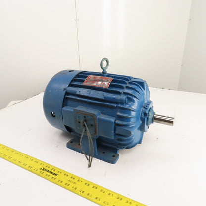 Delco 2G2404 2HP AC Electric Motor 460V 3PH 1175RPM 3.7A 213 Frame Tested