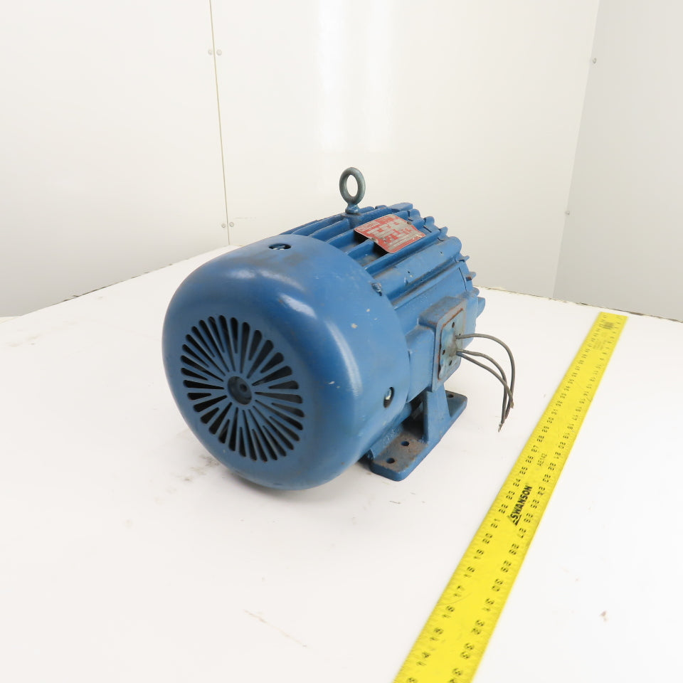 Delco 2G2404 2HP AC Electric Motor 460V 3PH 1175RPM 3.7A 213 Frame Tested