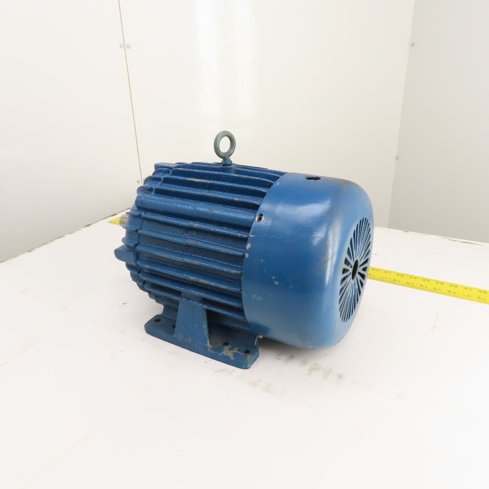 Delco 2G2404 2HP AC Electric Motor 460V 3PH 1175RPM 3.7A 213 Frame Tested