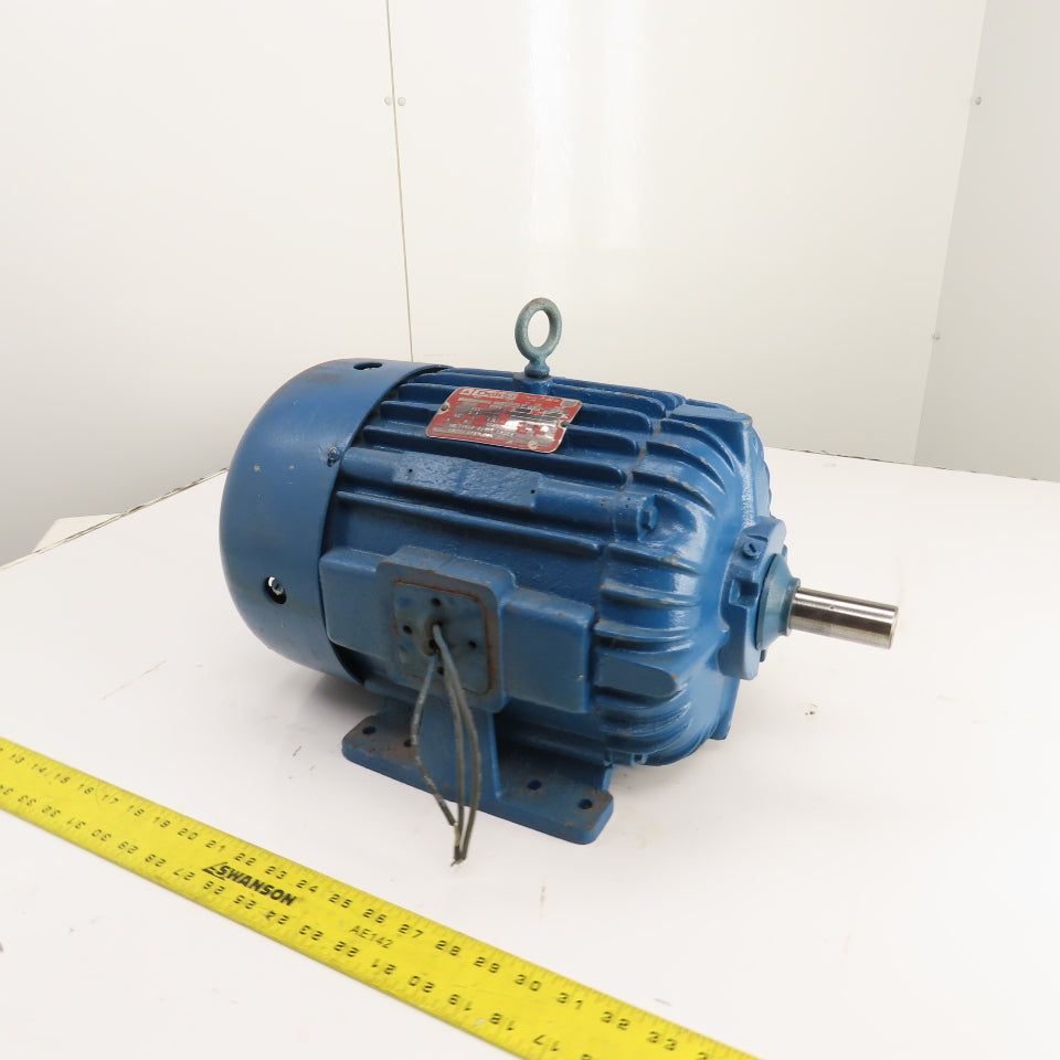 Delco 2G2404 2HP AC Electric Motor 460V 3PH 1175RPM 3.7A 213 Frame Tested