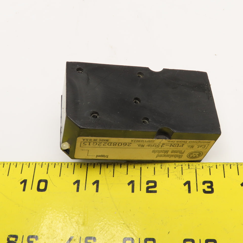 Westinghouse 2608D22G15 PUM-2 Unbalanced Phase Module – Bullseye ...
