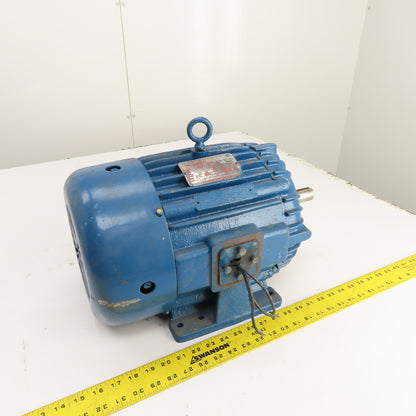 Delco 2G2454 3HP AC Electric Motor 460V 3PH 1170RPM 4.9A 215 Frame Tested