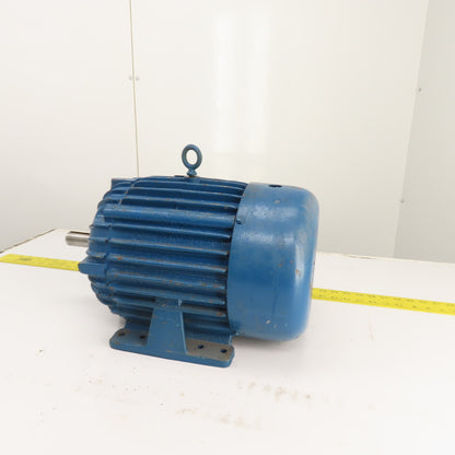 Delco 2G2454 3HP AC Electric Motor 460V 3PH 1170RPM 4.9A 215 Frame Tested